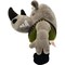 Mattel Teenage Mutant Ninja Turtles: Mutant Mayhem Rocksteady Plush Toy, 8 in Soft Stuffed Animal, Movie-Inspired Character Figure, Ages 3+